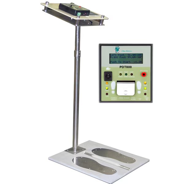 Digital Display ESD Tester & Foot Plate, Stand, Free Standing, Transforming Technologies, Mfr#: PDT800K